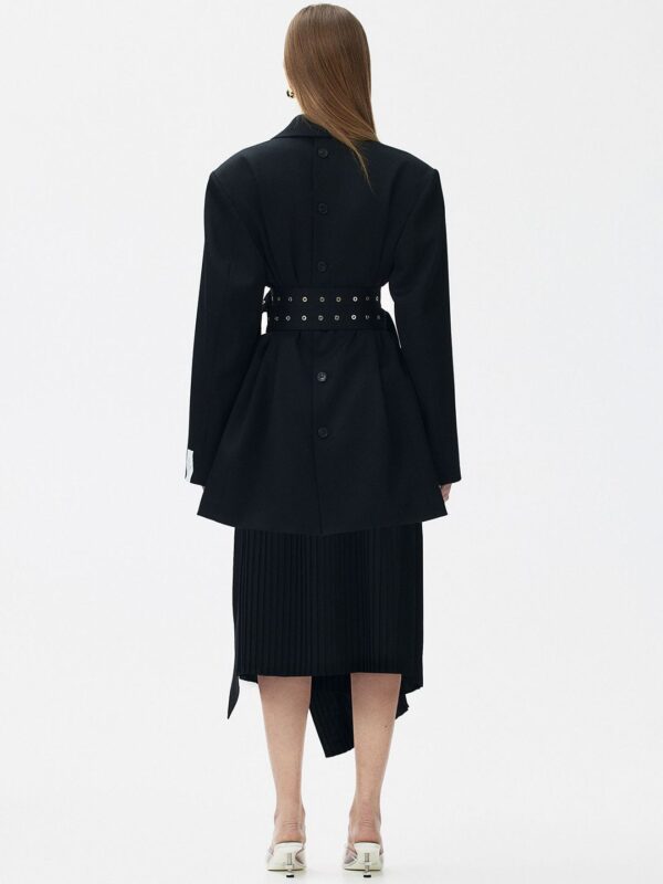Belted Wool Blazer - Image 3