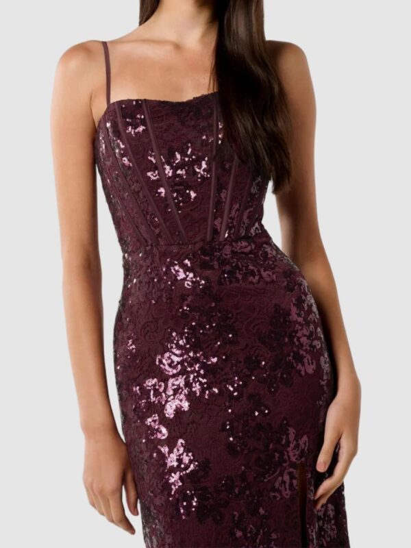 Forever New Women Floral Print Bodycon Maxi Dress - Image 2
