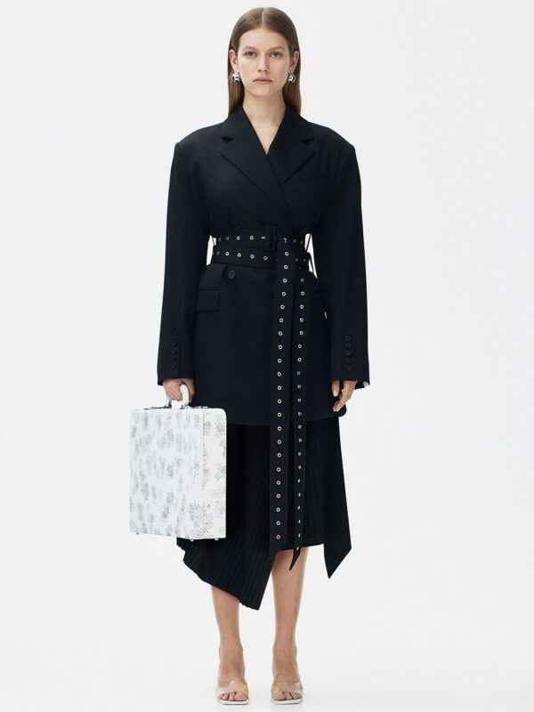 Belted Wool Blazer