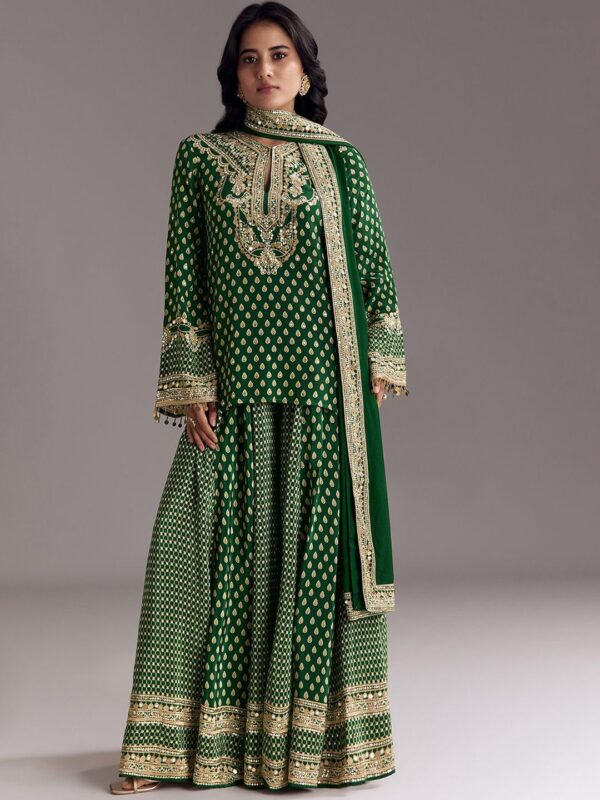 KALKI Fashion Women Ethnic Motifs Printed Regular Kurta with Palazzos & Dupatta