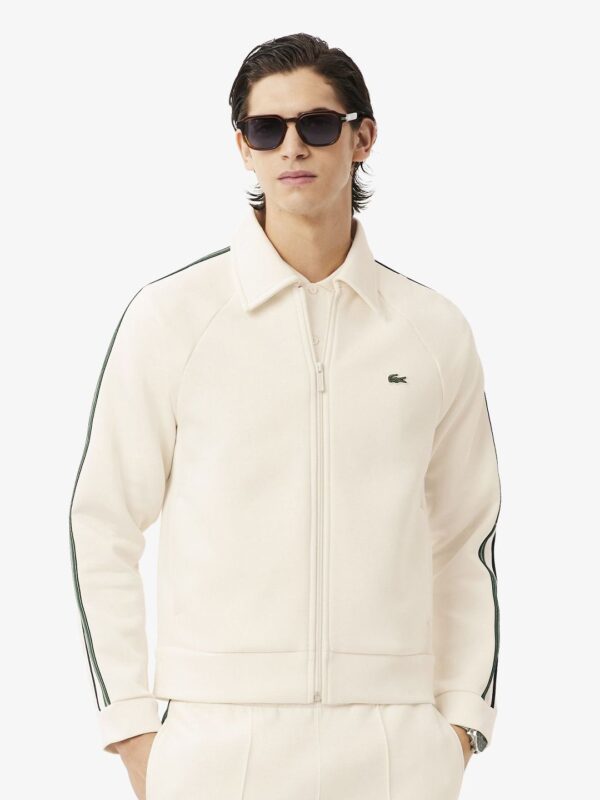 Men Shirt Collar Cotton Sweatshirt