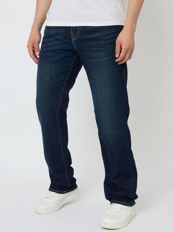 True Religion Men Straight Fit Mid-Rise Jeans - Image 2