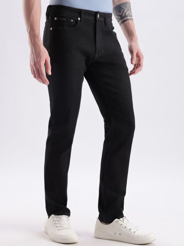 Men Slim Fit Mid-Rise Jeans - Image 3