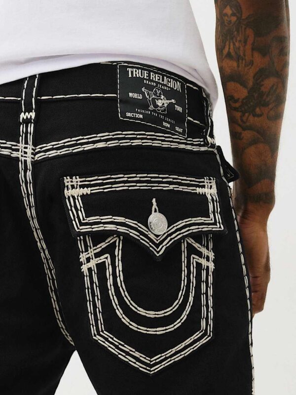 Super QT Ricky Straight Fit Mid Rise Solid Jeans - Image 3