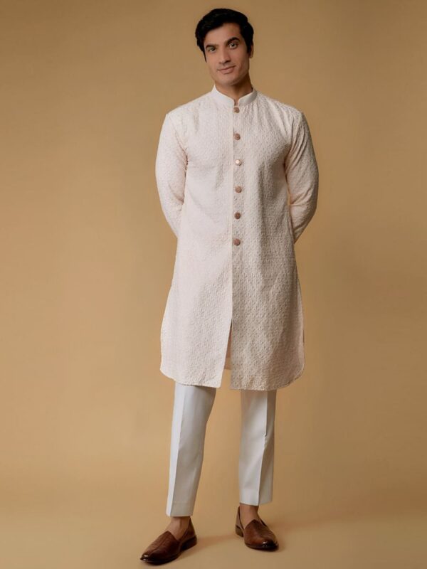 sven suits Men Embroidered Chikankari Kurta